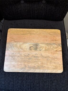 Natural Wood Serving/Chopping Board - Brown